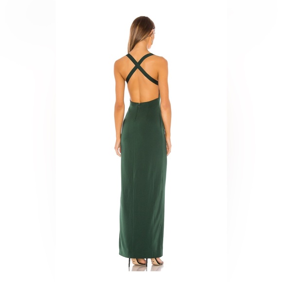 NBD Jill Gown Emerald Green NWT - Picture 2 of 9